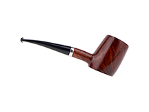 Caminetto Pipe No. 2211 - Orange Grade 00 35 w/Silver Band (AR) (Sitter)