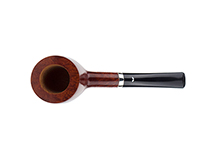 Caminetto Pipe No. 2211 - Orange Grade 00 35 w/Silver Band (AR)