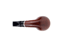 Caminetto Pipe No. 2213 - Orange Grade 00 34 w/Silver Band (AR)