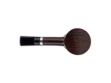 Caminetto Pipe No. 2218 - Brown Grade 03 33 w/Silver Band (AR) (Sitter)