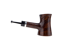 Caminetto Pipe No. 2218 - Brown Grade 03 33 w/Silver Band (AR) (Sitter)