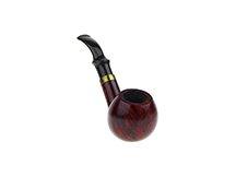 Estate Pipe No. 2177 - Big-Ben Goldline (9mm)