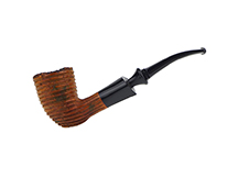Estate Pipe No. 2216 - Ice Age Shape 643