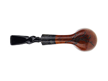 Estate Pipe No. 2245 - Randy Wiley Spot Carved 77 Handmade