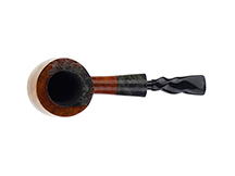 Estate Pipe No. 2245 - Randy Wiley Spot Carved 77 Handmade