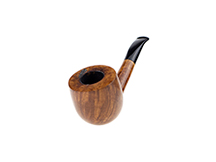 Estate Pipe No. 2253 - Randy Wiley Feather Carved 55 Handmade