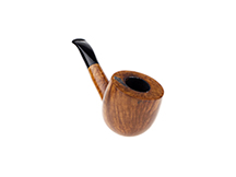Estate Pipe No. 2253 - Randy Wiley Feather Carved 55 Handmade