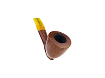 Estate Pipe No. 2258 - Randy Wiley Feather Carved 66 Handmade