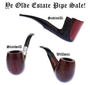Take 20% Off All Estate Pipes!