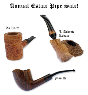 Take 20% Off During Our Annual Estate Pipe Sale!