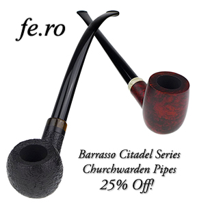 Fe.Ro Churchwarden Pipes are 25% Off for a Limited Time!