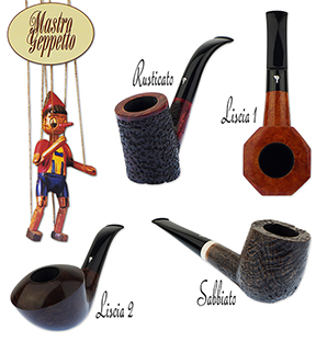 Mastro Geppetto Handmade Pipes Now Available Here!