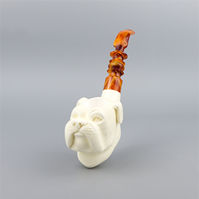 Meerschaum Pipes - People, Animals, and Other Figures