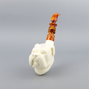 SMS Meerschaum Pipe No. 093-EBUL - English Bulldog