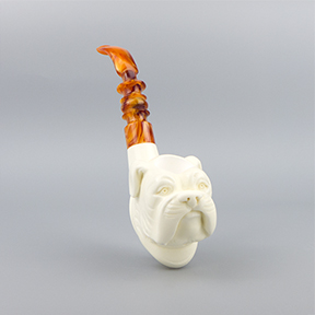 SMS Meerschaum Pipe No. 093-EBUL - English Bulldog