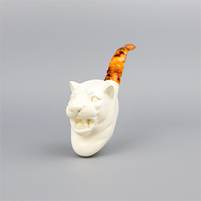 SMS Meerschaum Pipe No. 093-LIO-2 - Lioness