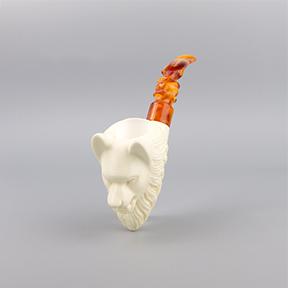 SMS Meerschaum Pipe No. 093-WOL - Wolf