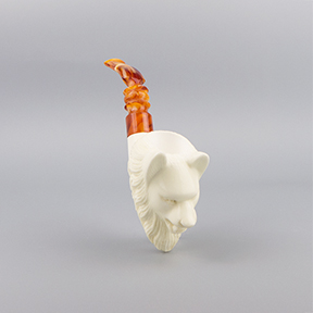 SMS Meerschaum Pipe No. 093-WOL - Wolf