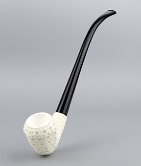 SMS Meerschaum Pipe No. 102-CBTL-6 - Lattice Churchwarden