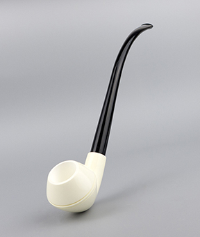 SMS Meerschaum Pipe No. 102-CBTS-3 - Smooth Churchwarden