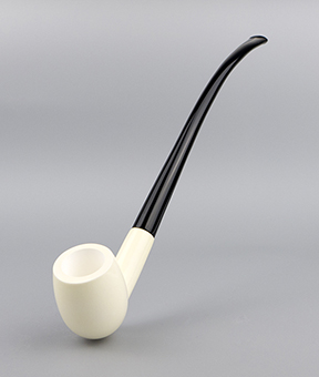 SMS Meerschaum Pipe No. 102-CBTS-6 - Smooth Churchwarden