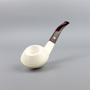 SMS Meerschaum Pipe No. 103-SBUS - Smooth Bulldog