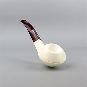 SMS Meerschaum Pipe No. 103-SBUS - Smooth Bulldog