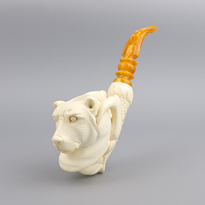 Meerschaum Pipes - People, Animals, and Other Figures