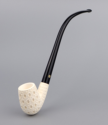 SMS Meerschaum Pipe No. 102-CBTL-1 - Lattice Churchwarden