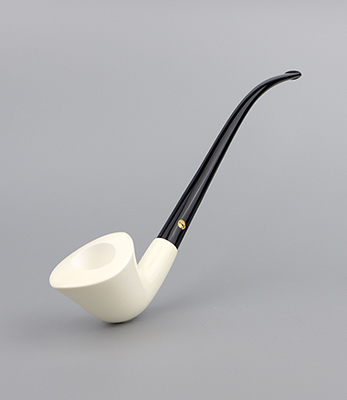 SMS Meerschaum Pipe No. 102-CBTS-2 - Smooth Churchwarden