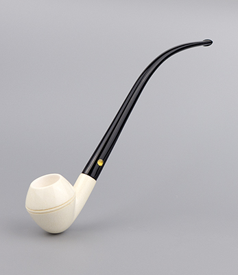 SMS Meerschaum Pipe No. 102-CBTS-4 - Smooth Churchwarden