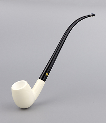SMS Meerschaum Pipe No. 102-CBTS-7 - Smooth Churchwarden