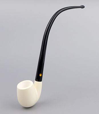 SMS Meerschaum Pipe No. 102-CBTS-9 - Smooth Churchwarden