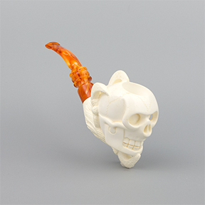 SMS Meerschaum Pipe No. 113-CS - Claw & Skull