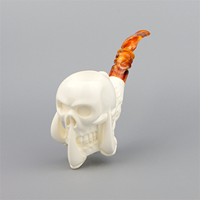 SMS Meerschaum Pipe No. 114-CS-3 - Claw & Skull