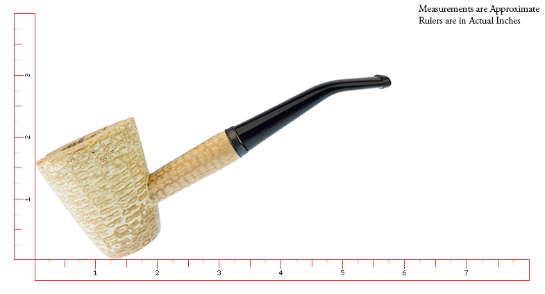 Mark Twain Bent Tobacco Pipe 