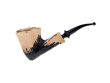 Erik Nording Freehand Signature Rustic Pipe No. 391