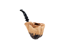 Erik Nording Freehand Signature Rustic Pipe No. 397