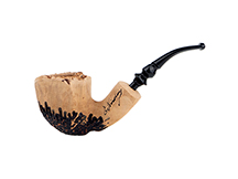 Erik Nording Freehand Signature Rustic Pipe No. 397