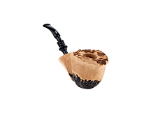 Erik Nording Freehand Signature Rustic Pipe No. 400