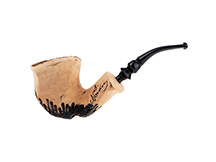 Erik Nording Freehand Signature Rustic Pipe No. 402