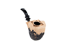 Erik Nording Freehand Signature Rustic Pipe No. 406