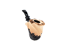 Erik Nording Freehand Signature Rustic Pipe No. 407