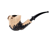 Erik Nording Freehand Signature Rustic Pipe No. 408