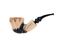 Erik Nording Freehand Signature Rustic Pipe No. 410