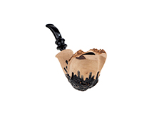 Erik Nording Freehand Signature Rustic Pipe No. 426