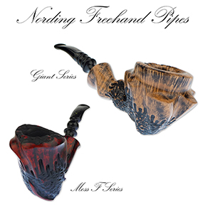 New Nording Moss F and Giant Series Freehand Pipes Have Arrived!