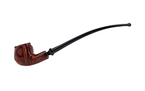 Nording Orange Grain Group 2 Freehand Churchwarden Pipe No. OG136