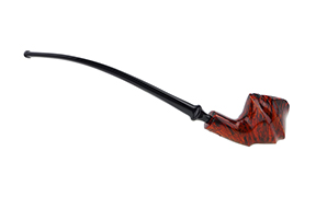 Nording Orange Grain Group 2 Freehand Churchwarden Pipe No. OG136