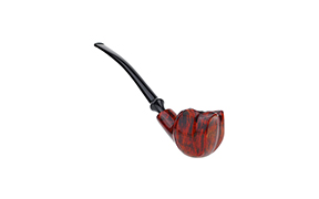 Nording Orange Grain Group 2 Freehand Churchwarden Pipe No. OG137